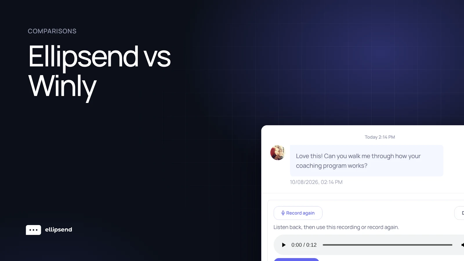 Ellipsend vs Winly