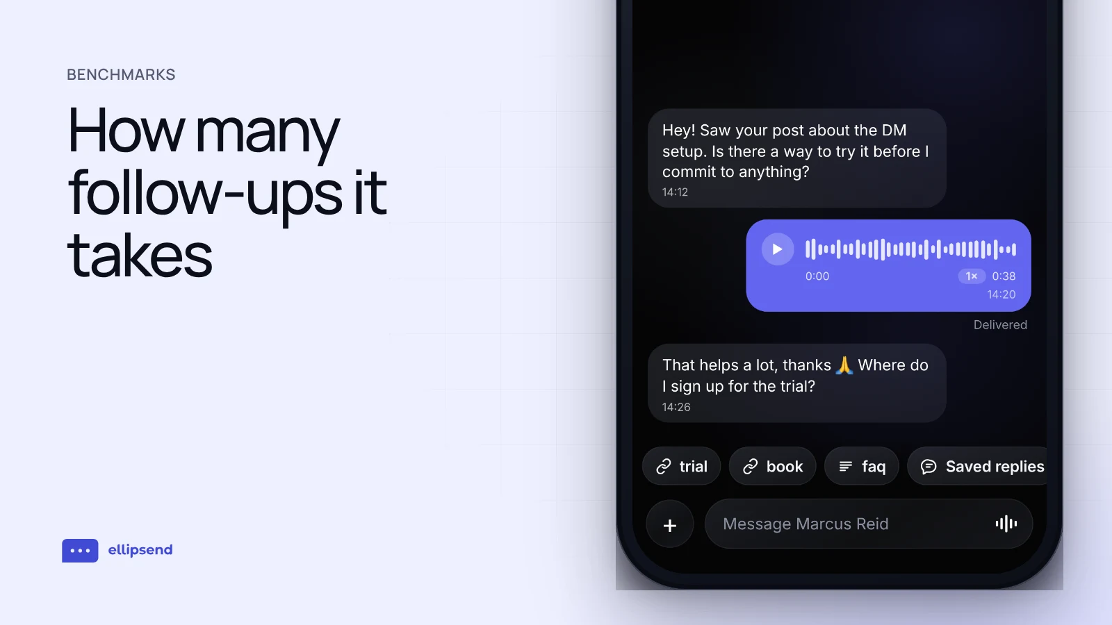 How many follow-ups it takes