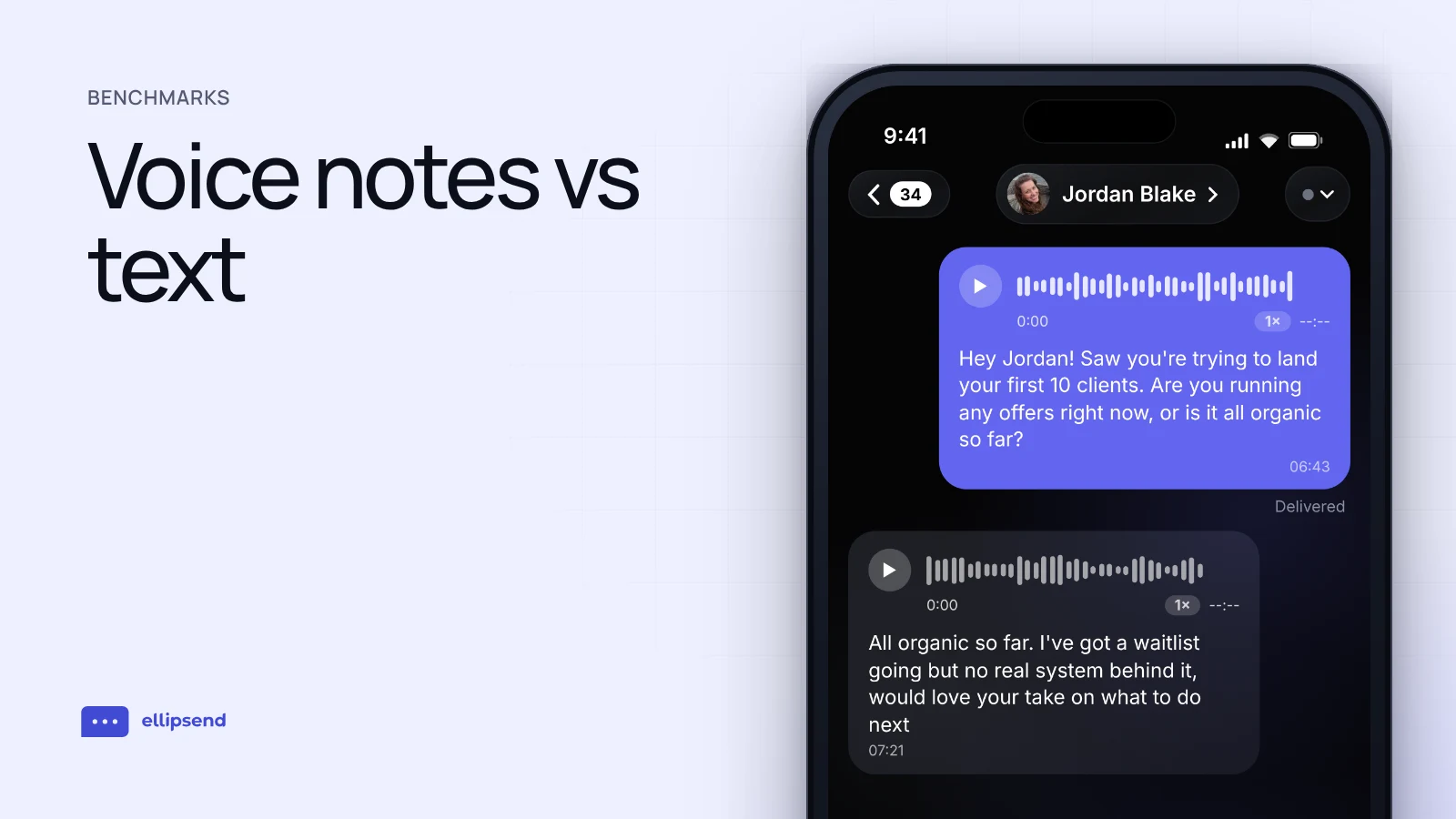 Voice notes vs text
