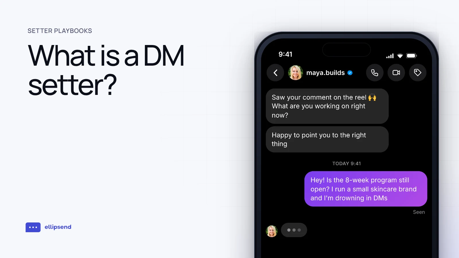 What is a DM setter?