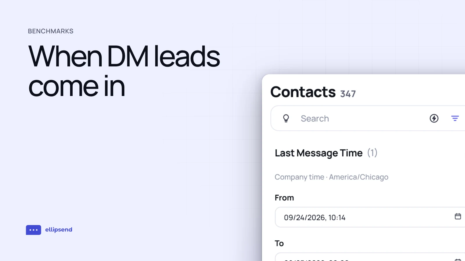 When DM leads come in